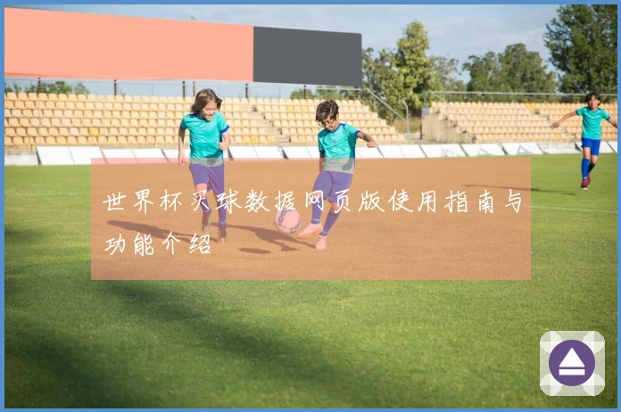 世界杯买球数据网页版使用指南与功能介绍