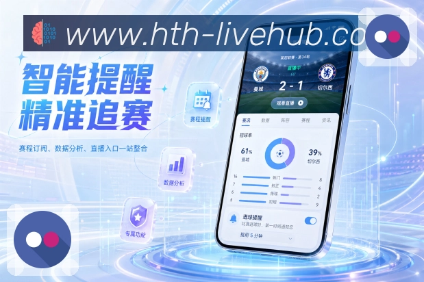 华体会App赛事连贯体验展示:发现比赛、查看详情、设置提醒和赛后复盘
